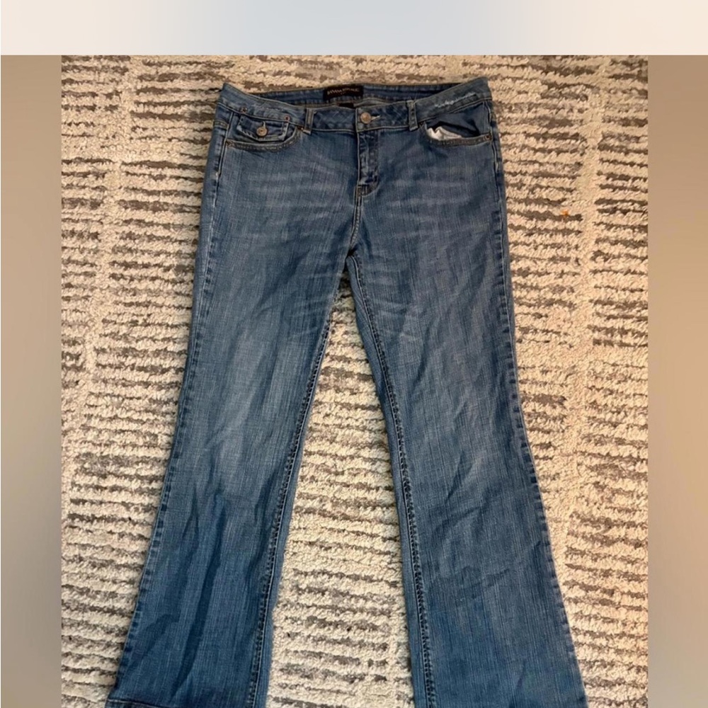 Banana Republic Medium Blue Flare Jeans